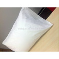 Núcleo de almofadas de cama standard branco puro em cobertura de algodão